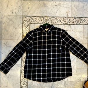 J Crew flannel shirt